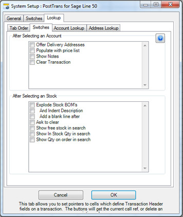 Confirmation window showing summary of transaction.